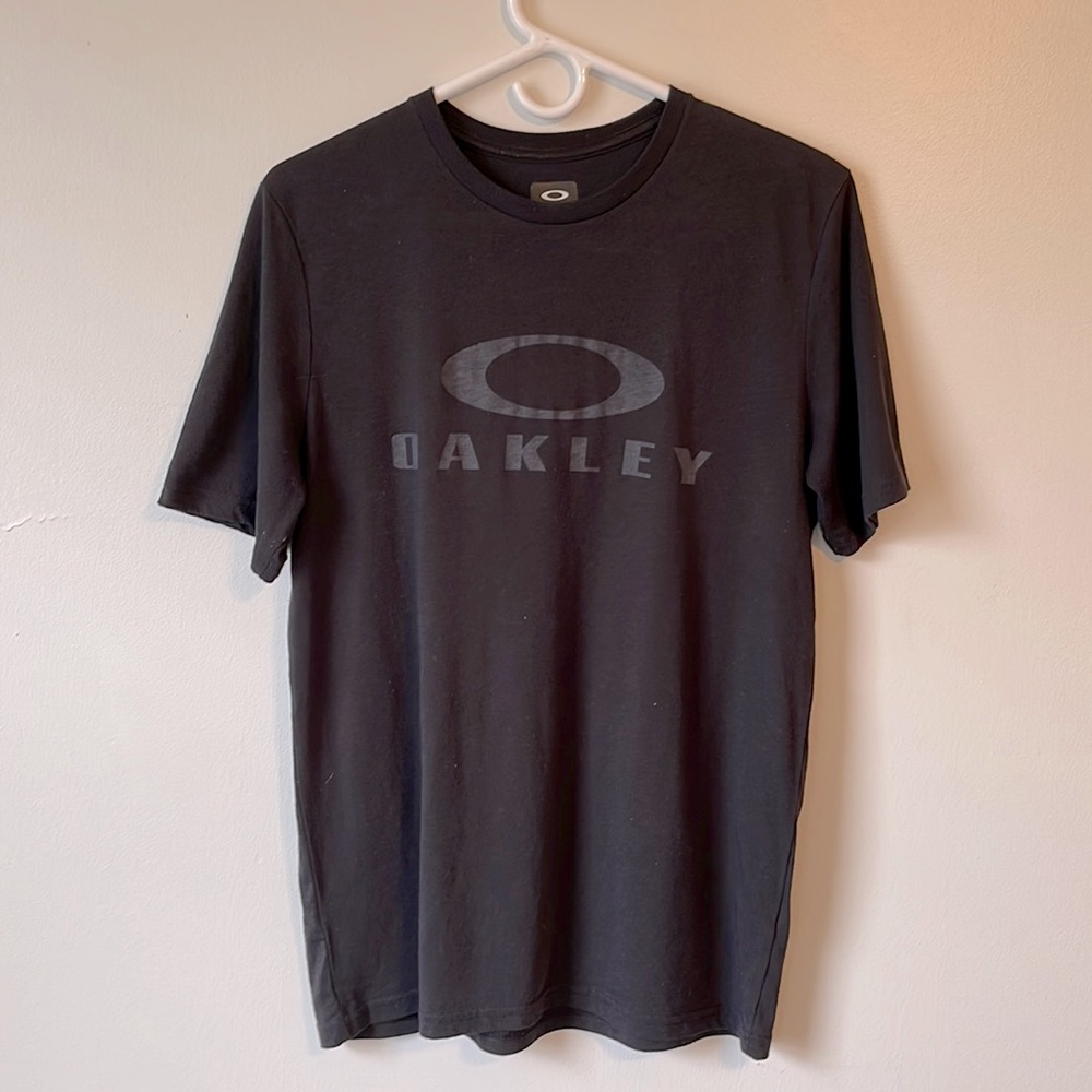 Oakley Black on Black Logo Tee